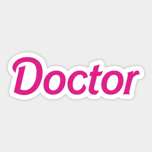 Doctor Doll (V.2) Sticker